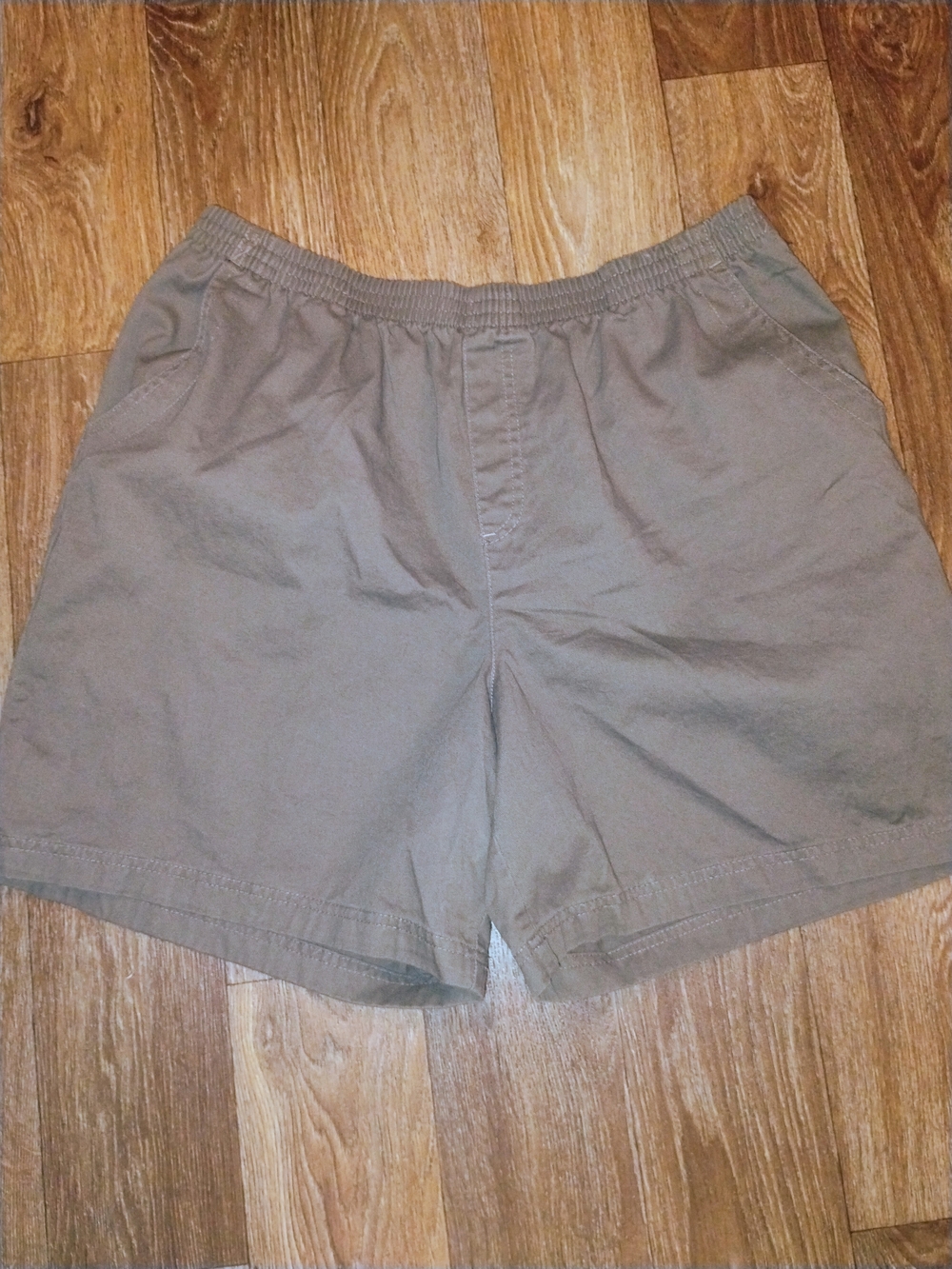 5/$15 XXL Basic Editions Men's Olive Green Casual Shorts